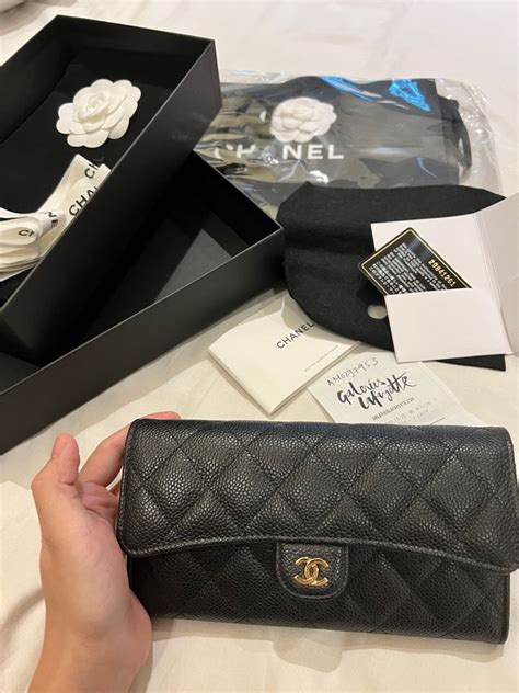 2nd hand chanel wallet|chanel wallet cost.